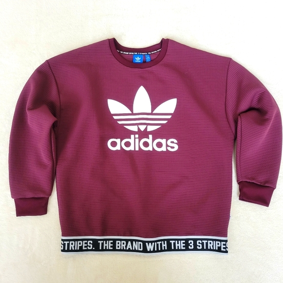 adidas Tops - ADIDAS Women's Long Sleeve Top - 3 Stripes Waist - Like New! - Medium